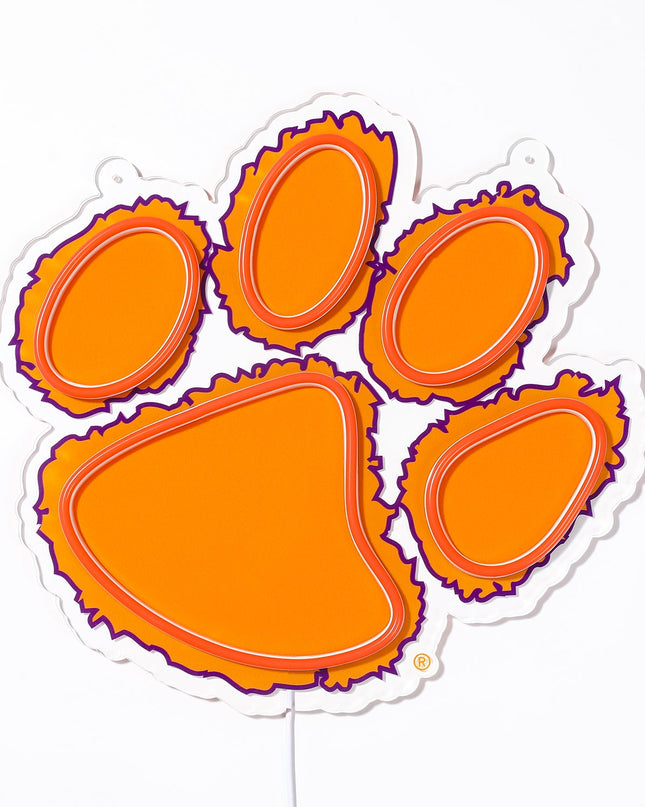 Clemson Tigers LED Neon Sign