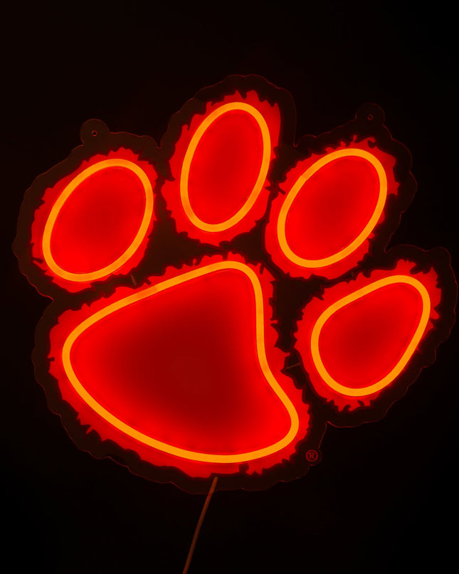 Clemson Tigers LED Neon Sign