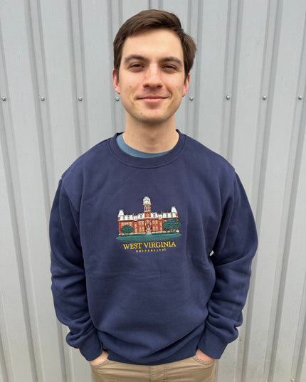 West Virginia University Crewneck - Navy