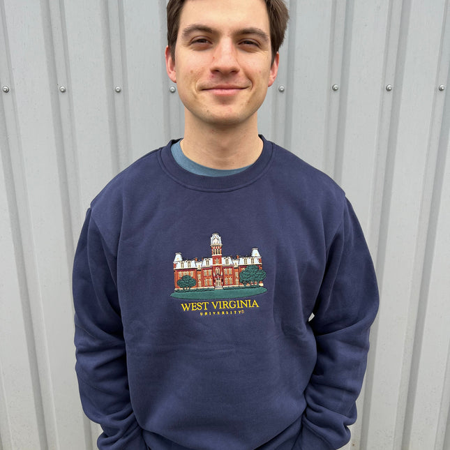 West Virginia University Crewneck - Navy