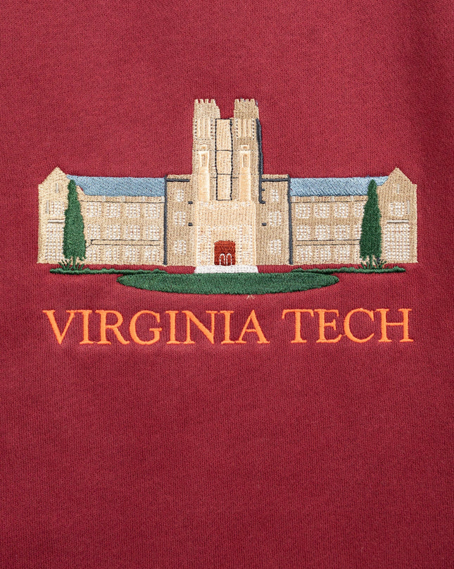 Virginia Tech Crewneck - Maroon