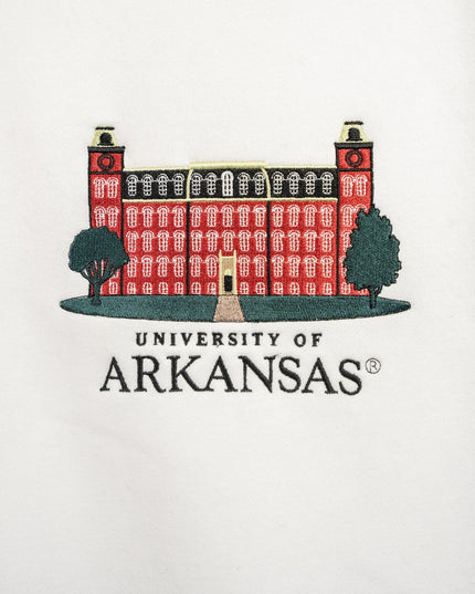 Arkansas Crewneck - White