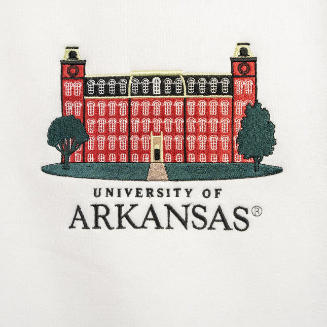 Arkansas Crewneck - White