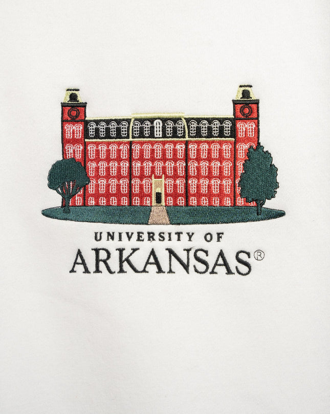 Arkansas Crewneck - White