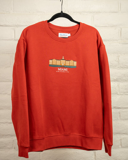Miami University Crewneck - Red