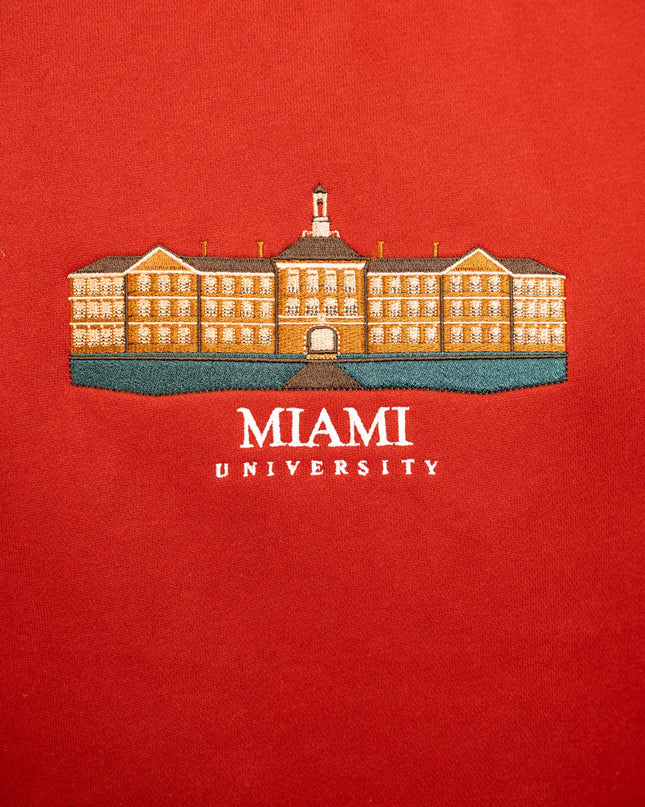 Miami University Crewneck - Red