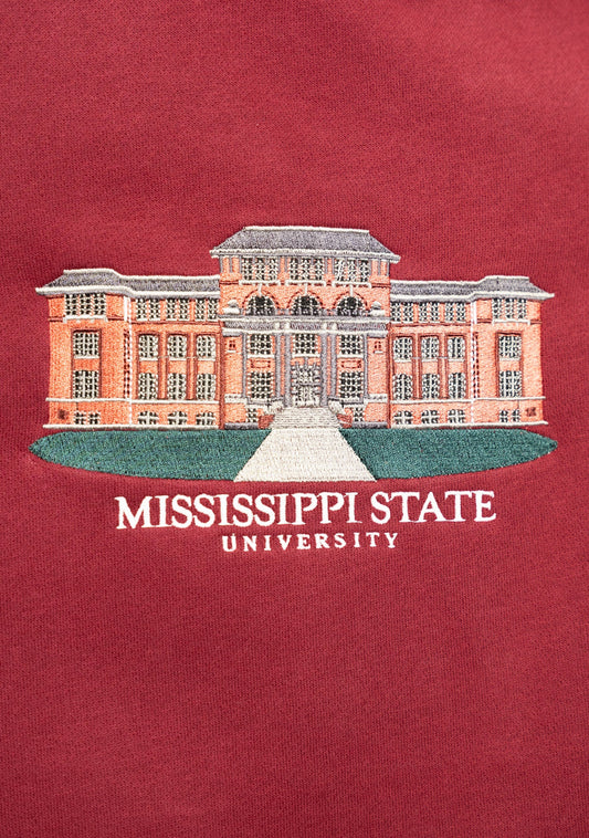 Official Mississippi State Crewneck (Maroon)