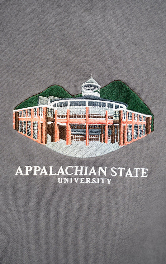Official Appalachian State University Crewneck (Stone Grey)