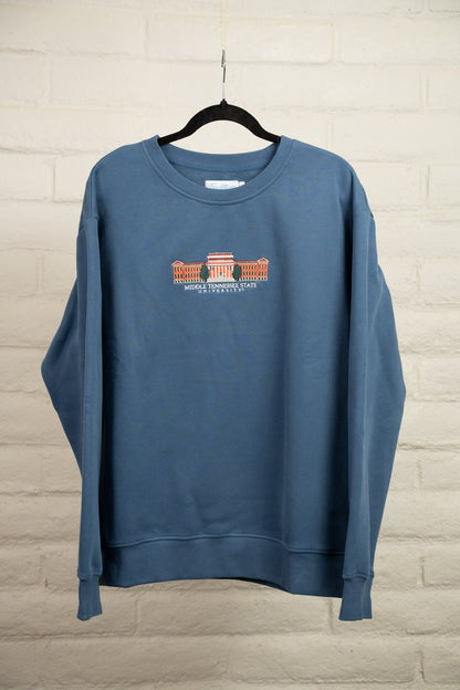 Official Middle Tennessee State University Crewneck (Light Blue)