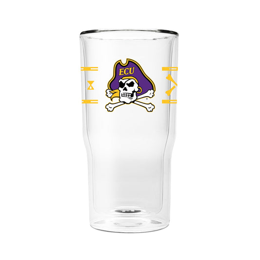 East Carolina 16oz 2-Pack Glass Tumblers