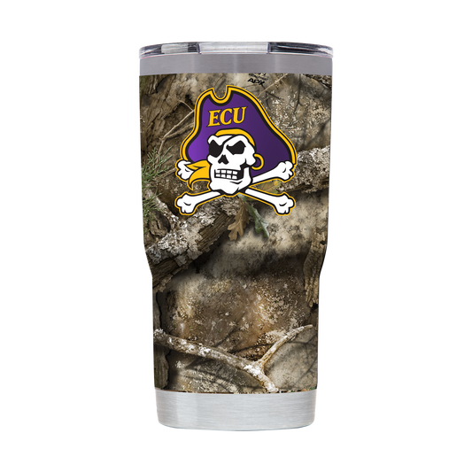 East Carolina 20oz Realtree Camo Tumbler