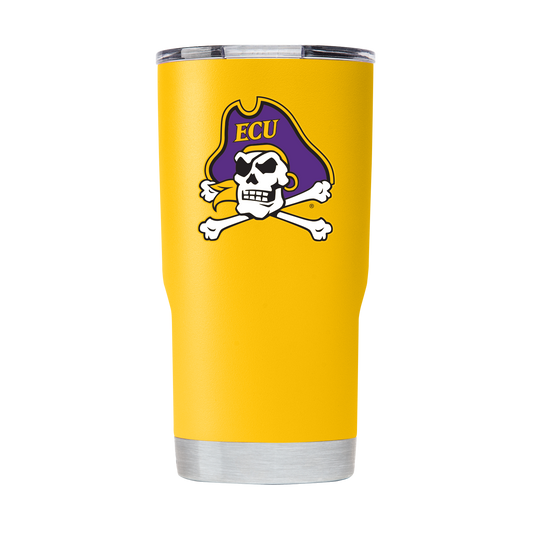 East Carolina 20oz Yellow Tumbler