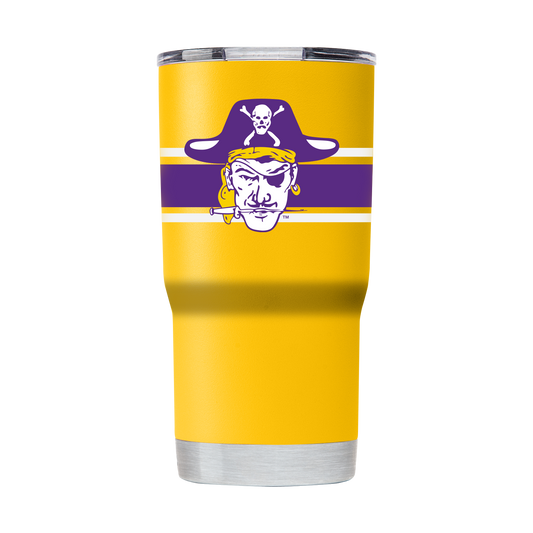 East Carolina College Vault 20oz Yellow Tumbler