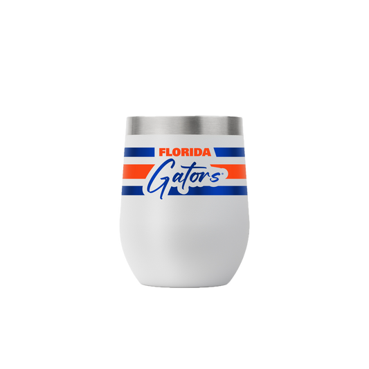 Florida 12oz Script Stemless Light Gray Tumbler