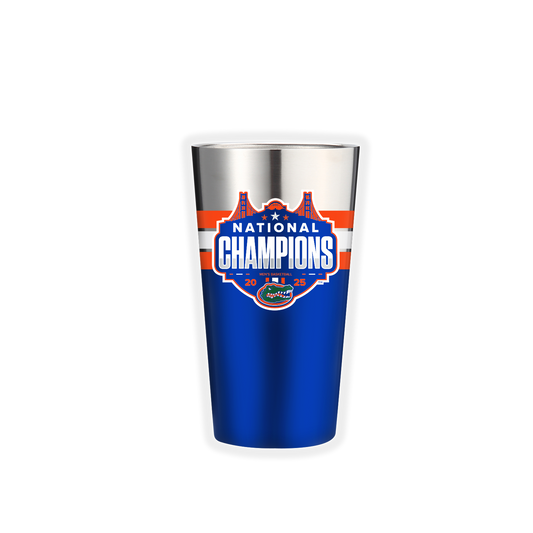 Florida 2025 National Champions 16oz Stainless Pint