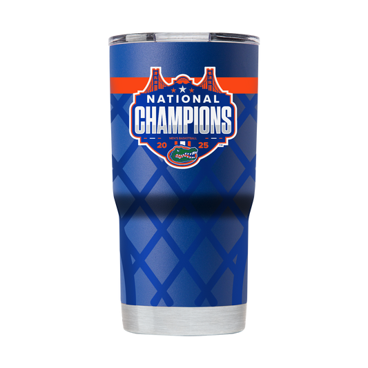 Florida 2025 National Champions 20oz Basketball Tumbler