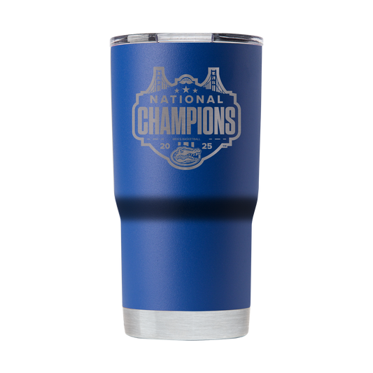 Florida 2025 National Champions 20oz Laser Etched Tumbler