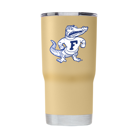 Florida College Vault 20oz Gold Tumbler