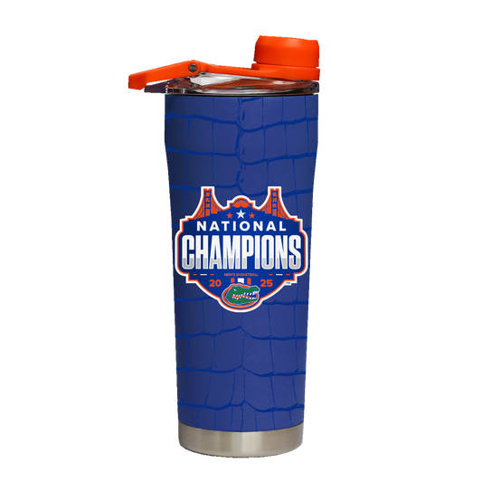 Florida 2025 National Champions Gator Skin Stainless Steel Shaker