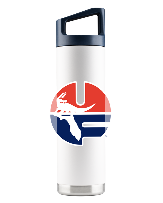 Florida Vault Collection 22oz White Bottle