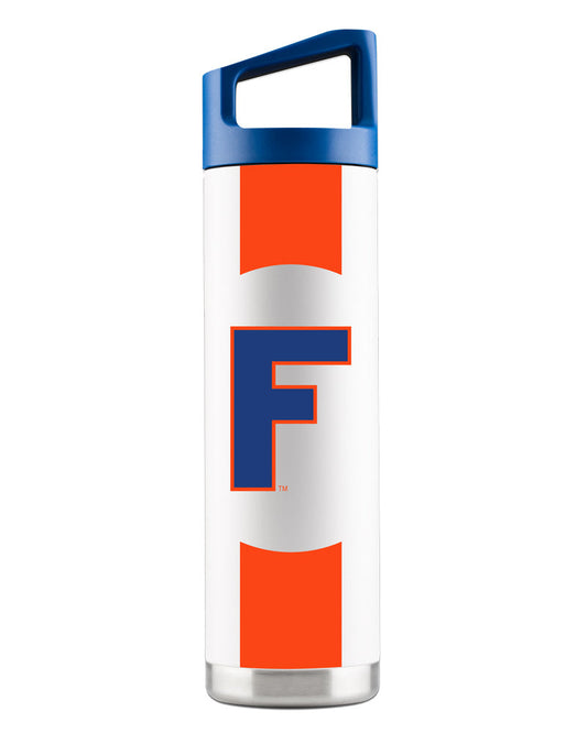 Florida Vault Collection "F" 22oz White Bottle