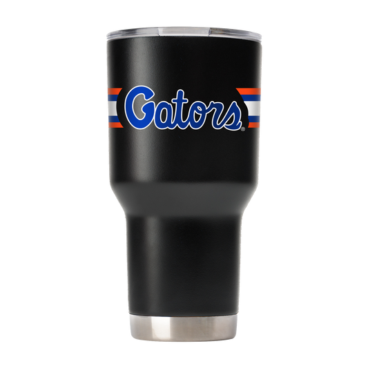 Florida 30oz Black "Gators" Tumbler