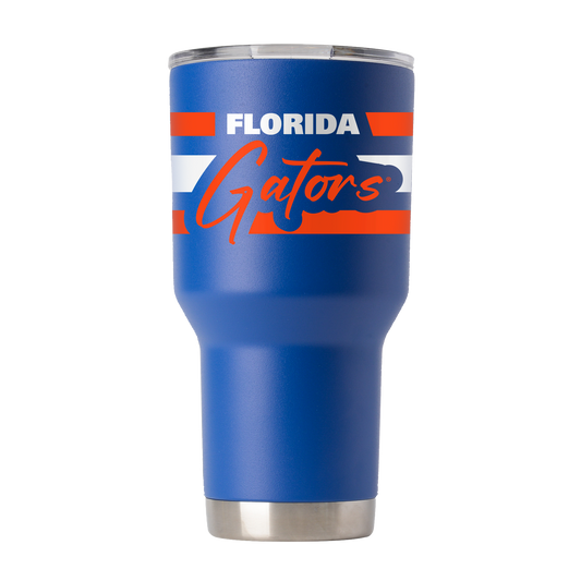 Florida 30oz Script Blue Tumbler