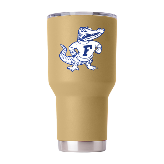 Florida College Vault 30oz Gold Tumbler