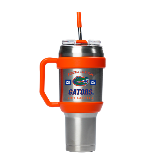 Florida 2025 National Champions 40oz Stainless Steel Tumbler