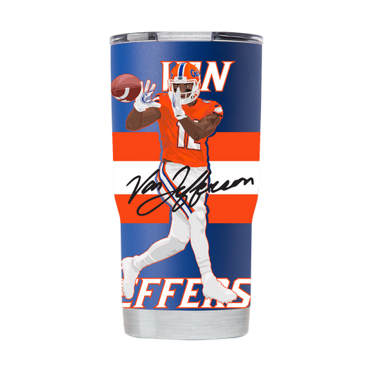 Van Jefferson 20oz Blue Tumbler