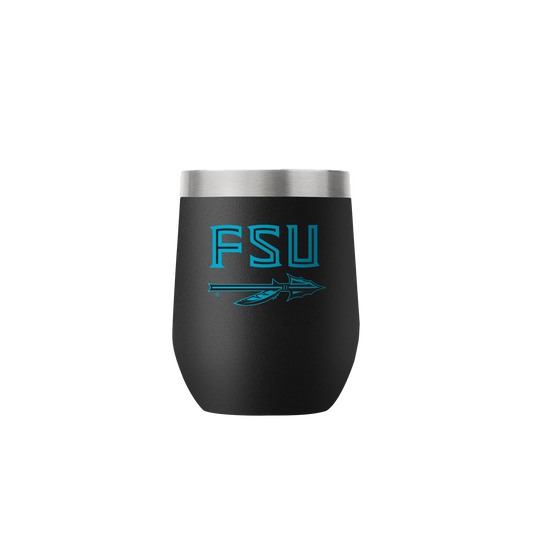 Florida State 12oz Turquoise Collection Stemless