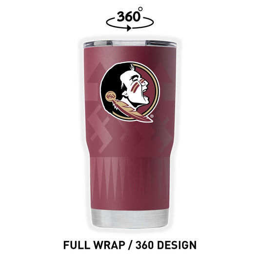 Florida State 20oz Garnet Full Wrap Tumbler