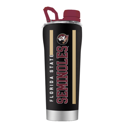 Florida State Black Stainless Steel Shaker