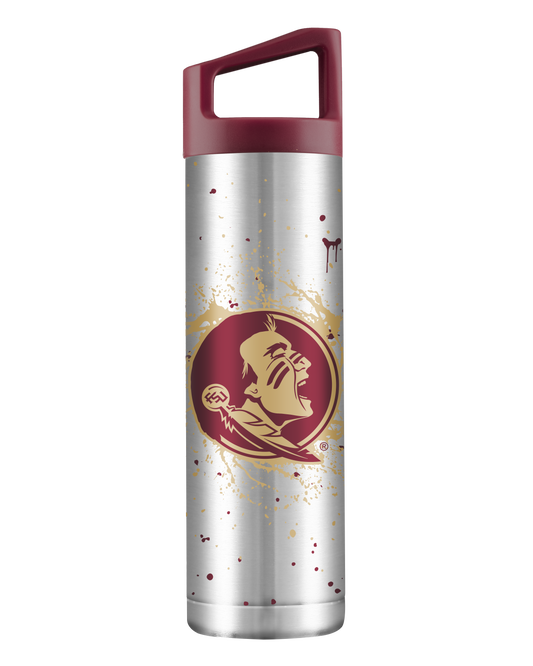 Florida State 22oz Stainless Bottle - Paint Splatter