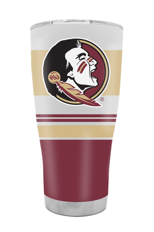 Florida State 30oz Stripe Tumbler
