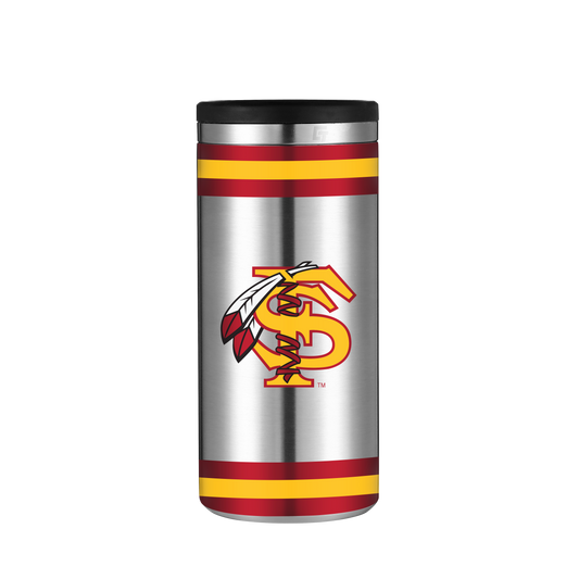 Florida State Vault Collection Stainless Steel Skinny Can Koozie