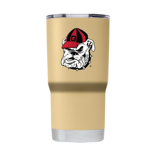 Georgia 20oz College Vault Gold Tumbler
