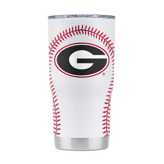 Georgia 20oz Baseball Tumbler