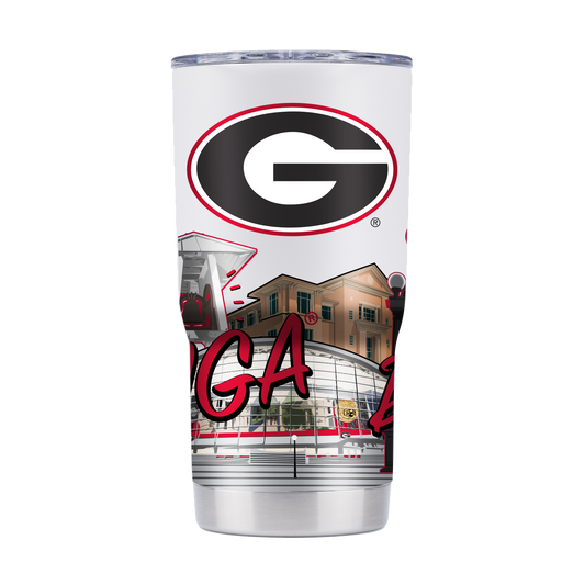 Georgia 20oz Campus Icons Tumbler