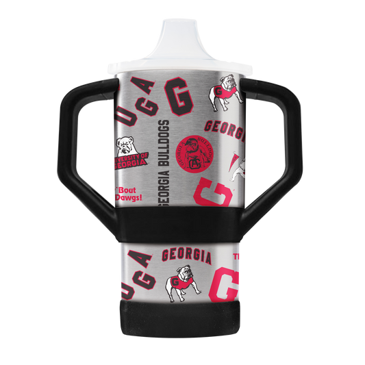 Georgia 8oz College Vault Sippy Cup Tumbler