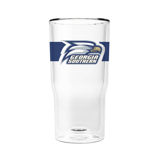 Georgia Southern 16oz 2-Pack Glass Tumblers