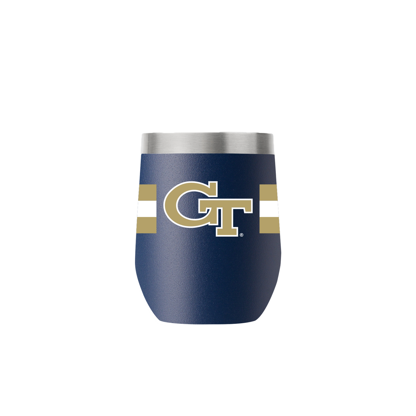 Georgia Tech 12oz Stemless Navy Tumbler