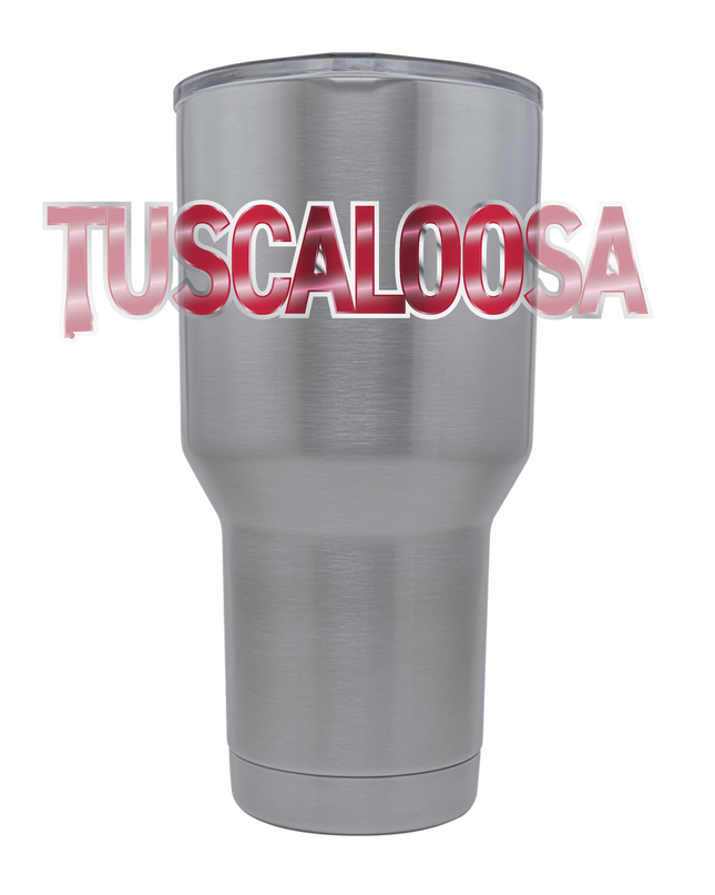 Alabama 30oz Stainless Steel City Tumbler - Tuscaloosa