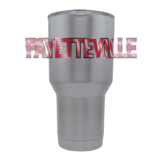 Arkansas 30oz City Tumbler - Fayetteville