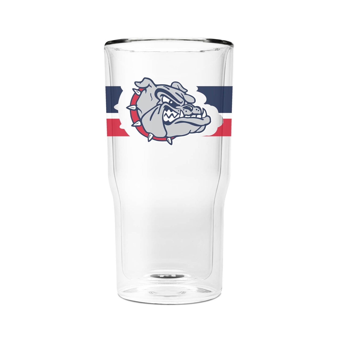 Gonzaga 16oz 2-Pack Glass Tumblers