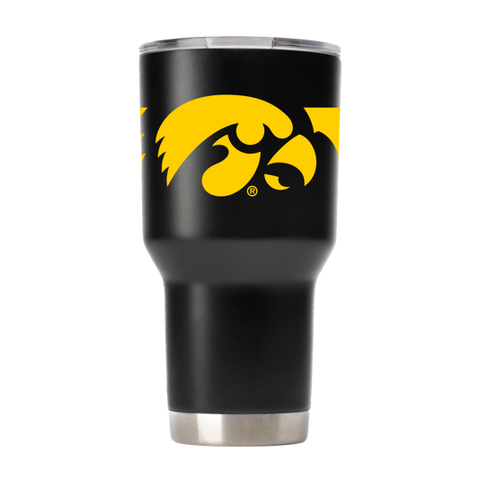 Iowa 30oz Black Tumbler