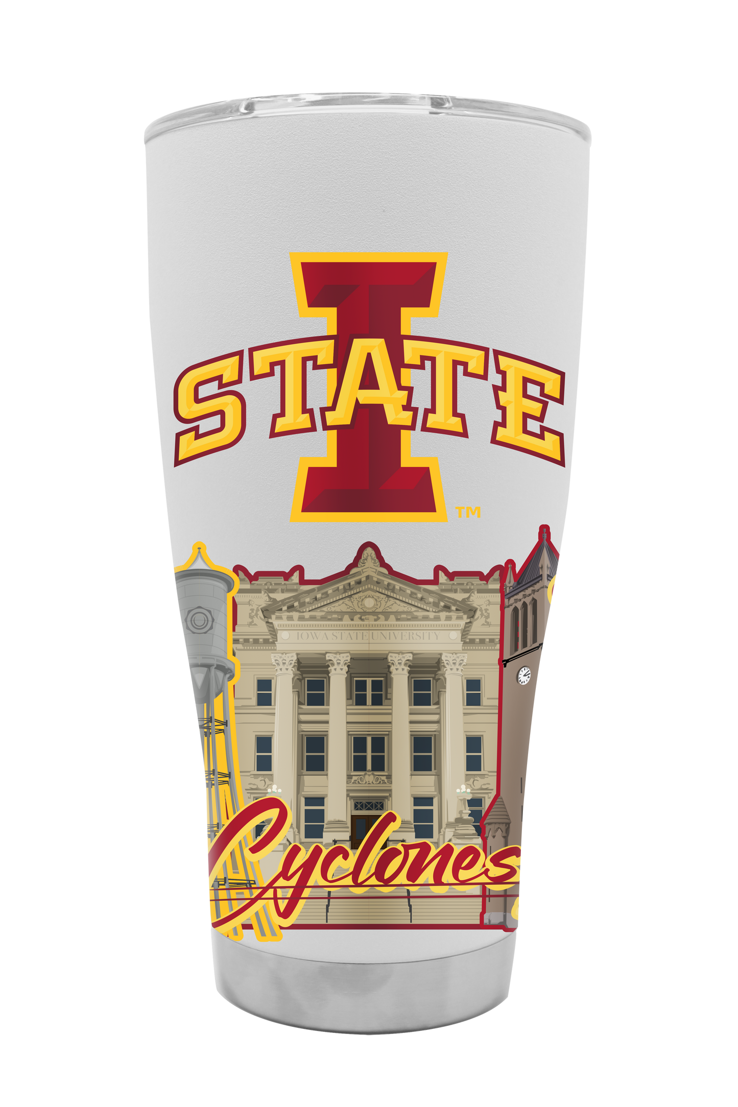 Iowa State 30oz Campus Icons Tumbler