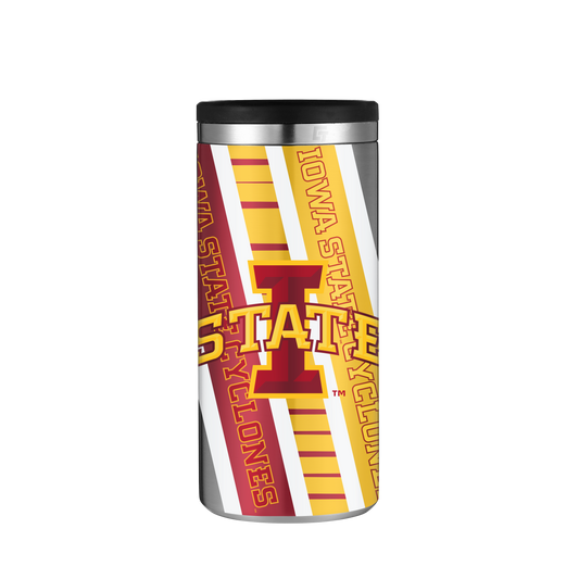 Iowa State Stainless Steel Skinny Can Koozie