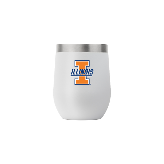 Illinois College Vault 12oz Stemless Tumbler