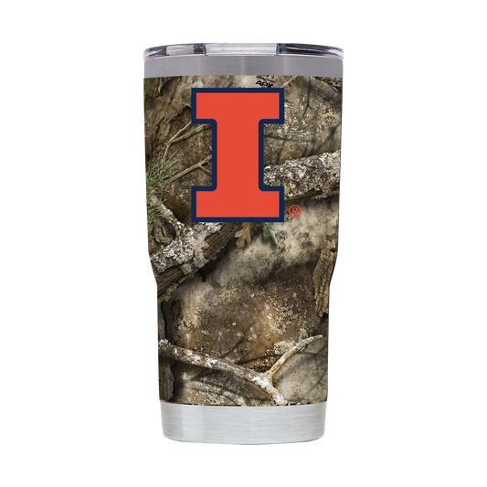 Illinois 20oz Realtree Camo Tumbler